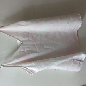 Pink&White tank top (Medium)